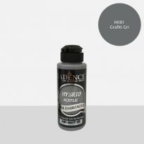 Cadence Hybrid Multisurface Akrilik Boya H-081 Grafiti Gri 120 ml