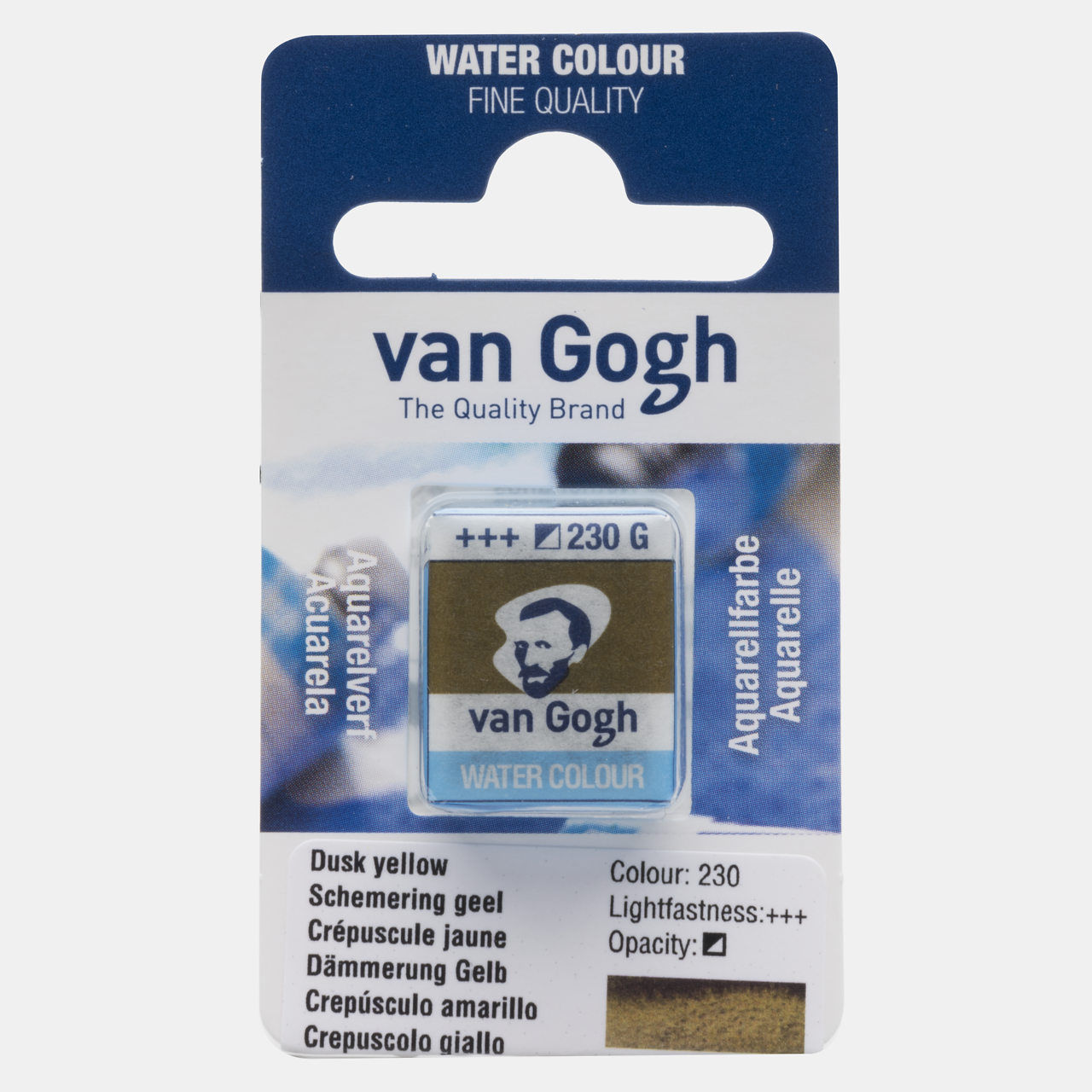 Van Gogh Sulu Boya Tablet Dusk Yellow 230