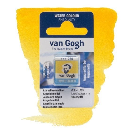 Van Gogh Sulu Boya Tablet Azo Yellow Medium 269