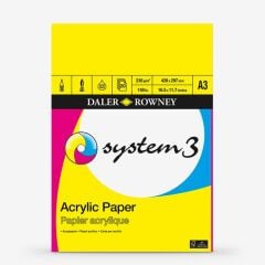 Daler Rowney Akrilik Defter A3 230 gr 20 Yaprak