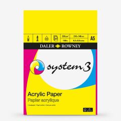 Daler Rowney Akrilik Defter A5 230 gr 20 Yaprak