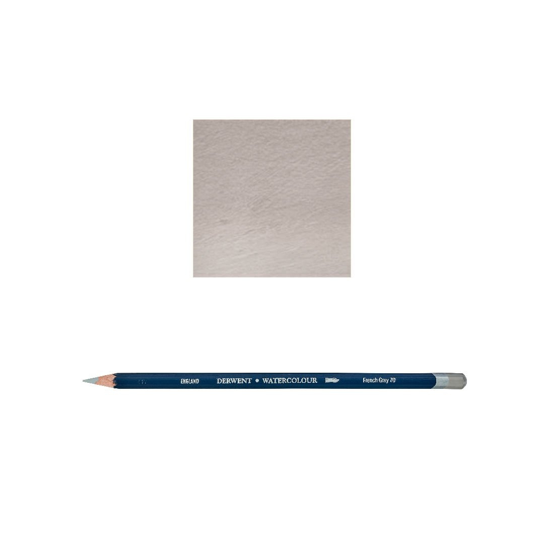 Derwent Watercolour Suluboya Kalemi 70 French Grey