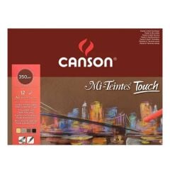 Canson Mi-Teintes Touch Pastel Defteri 12 Yaprak 350G