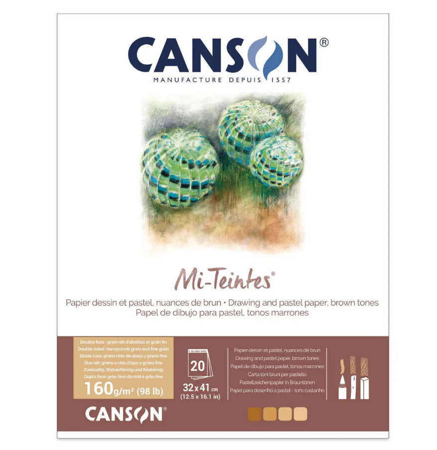 Canson Mi-Teintes Pastel Defteri 20 Yaprak 160G