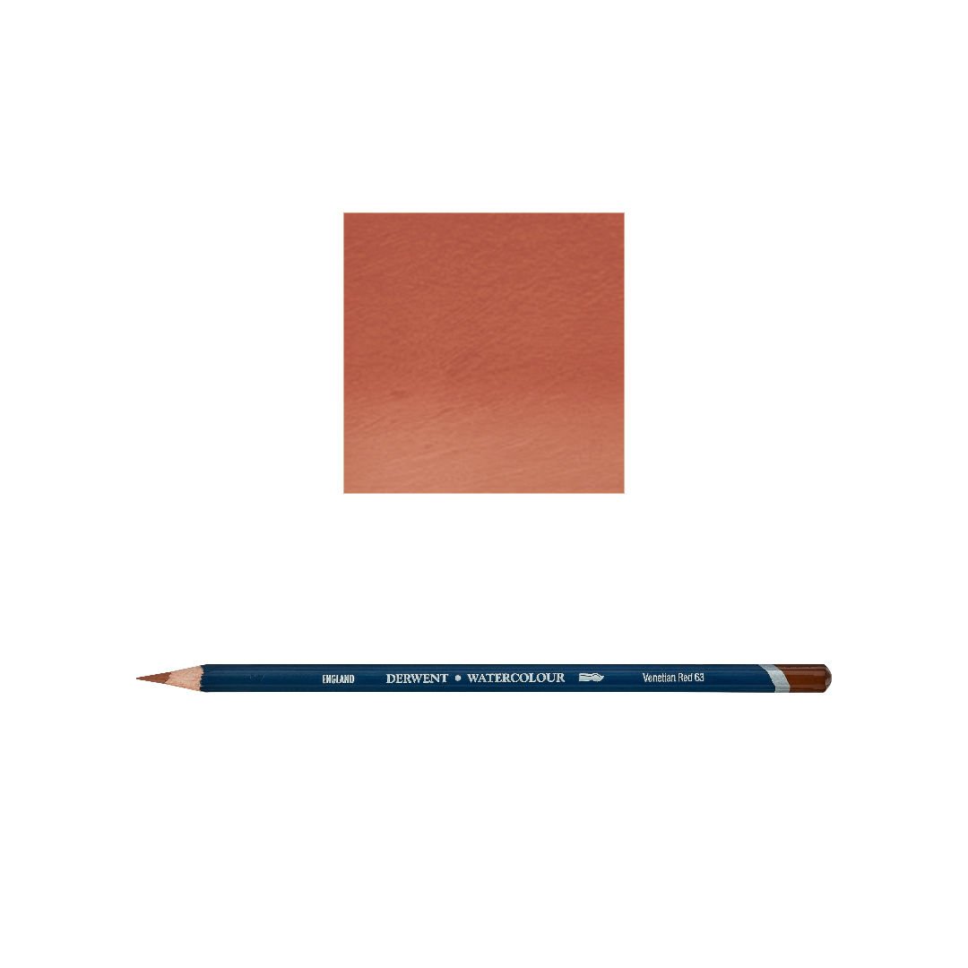 Derwent Watercolour Suluboya Kalemi 63 Venetian Red