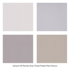 Canson Mi-Teintes Pastel Defteri 20 Yaprak 160G Grey Toned