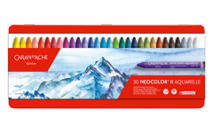 Caran d'Ache NEOCOLOR™ II AQUARELLE 30'LU PASTEL BOYA SETİ