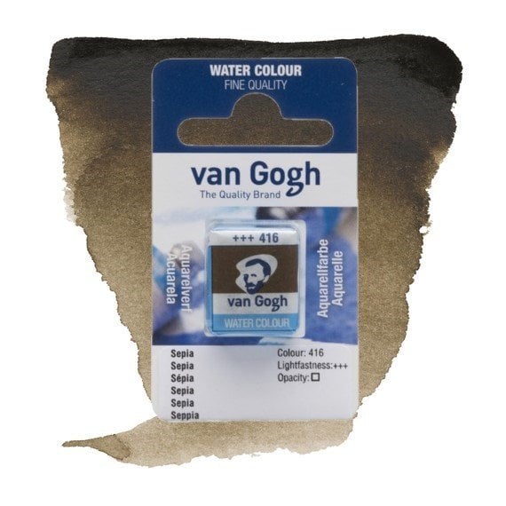 Van Gogh Sulu Boya Tablet Sepia 416