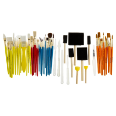 Daler Rowney Simply Multi Technique Brushes 50'Li Fırça Seti