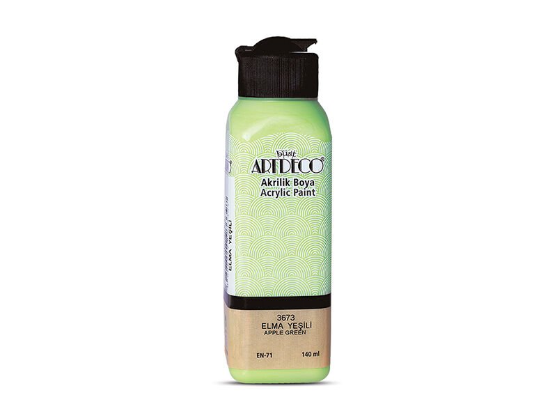 Artdeco Akrilik Boya 140ml Elma Yeşili 3673