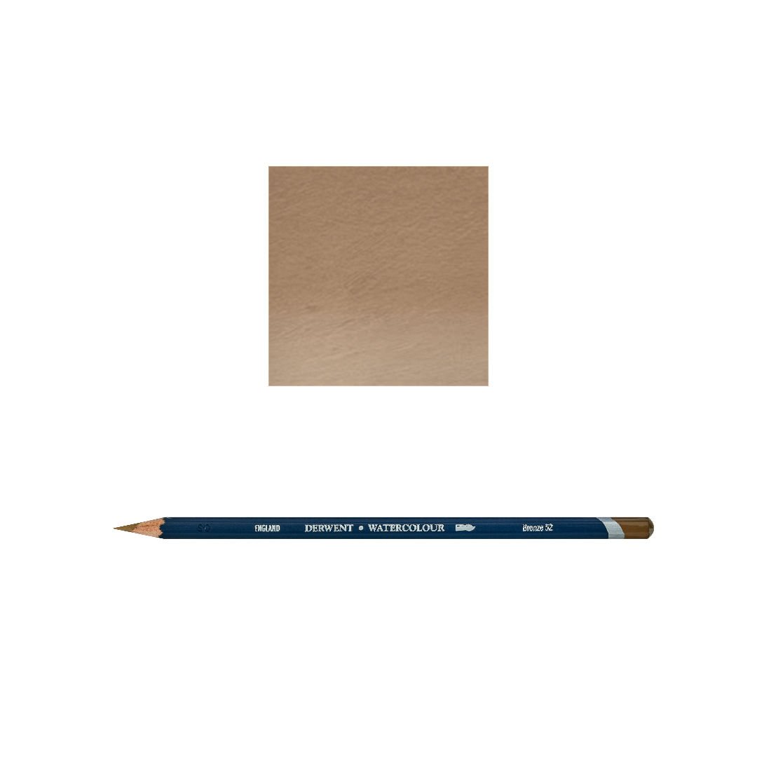Derwent Watercolour Suluboya Kalemi 52 Bronze