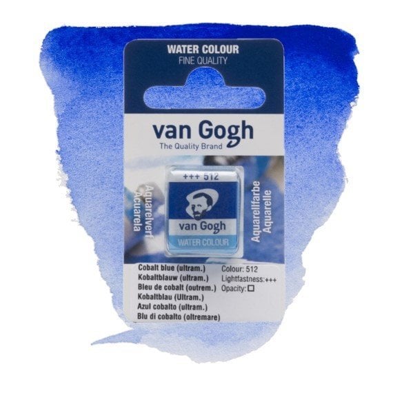 Van Gogh Sulu Boya Tablet Cobalt Blue (Ultram.) 512