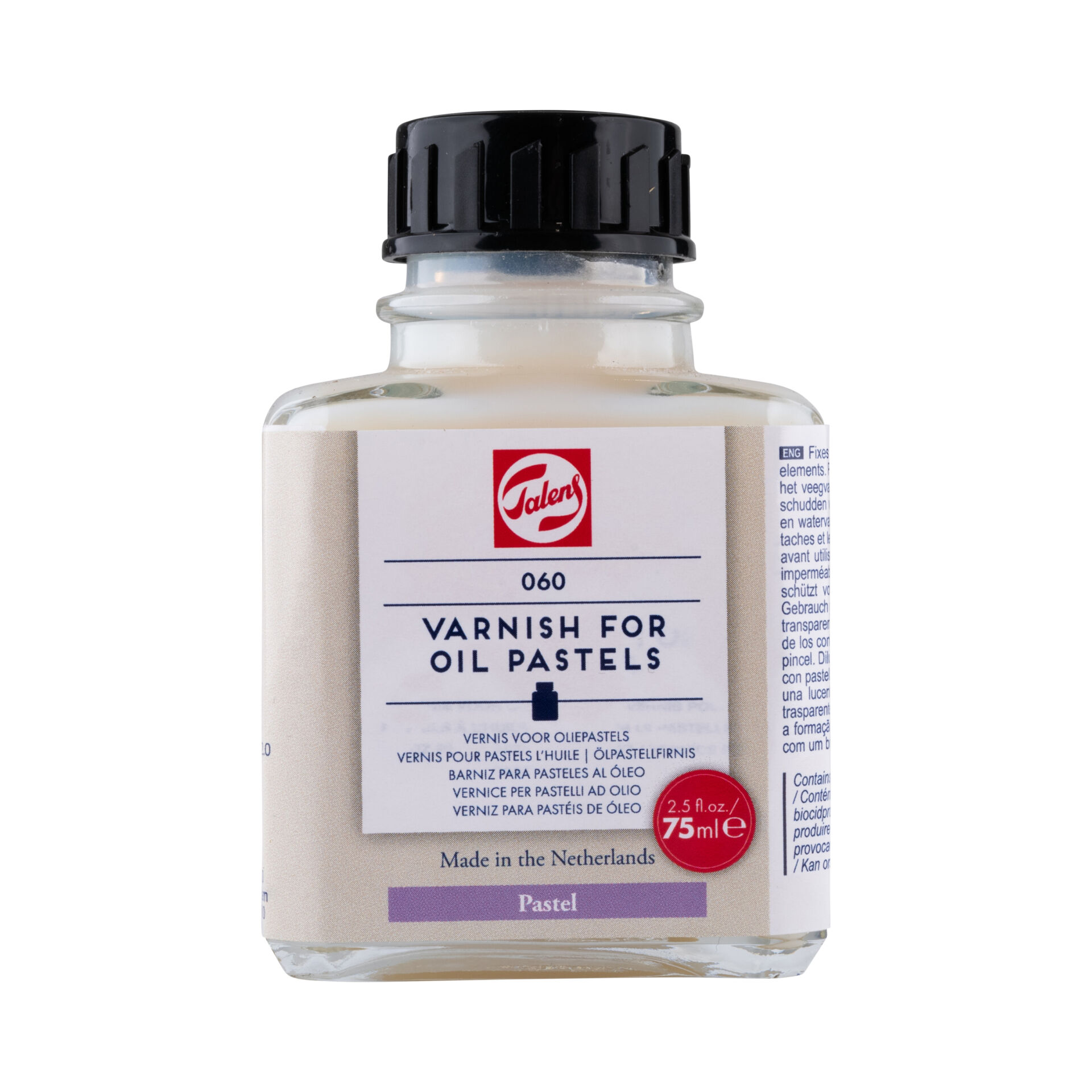 Talens Oil Pastel Varnish 060 Yağlı Pastel Vernik 75ml