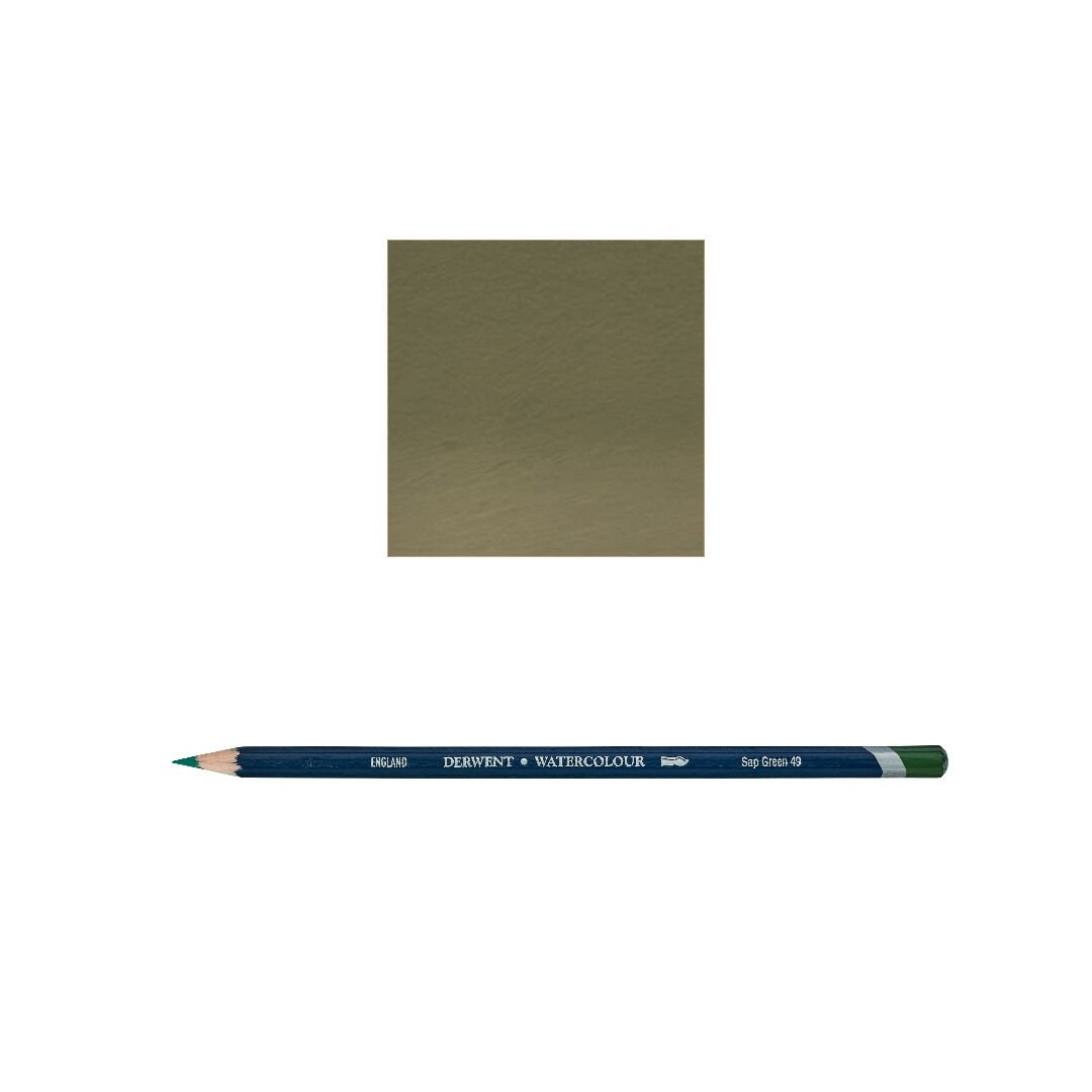 Derwent Watercolour Suluboya Kalemi 49 Sap Green