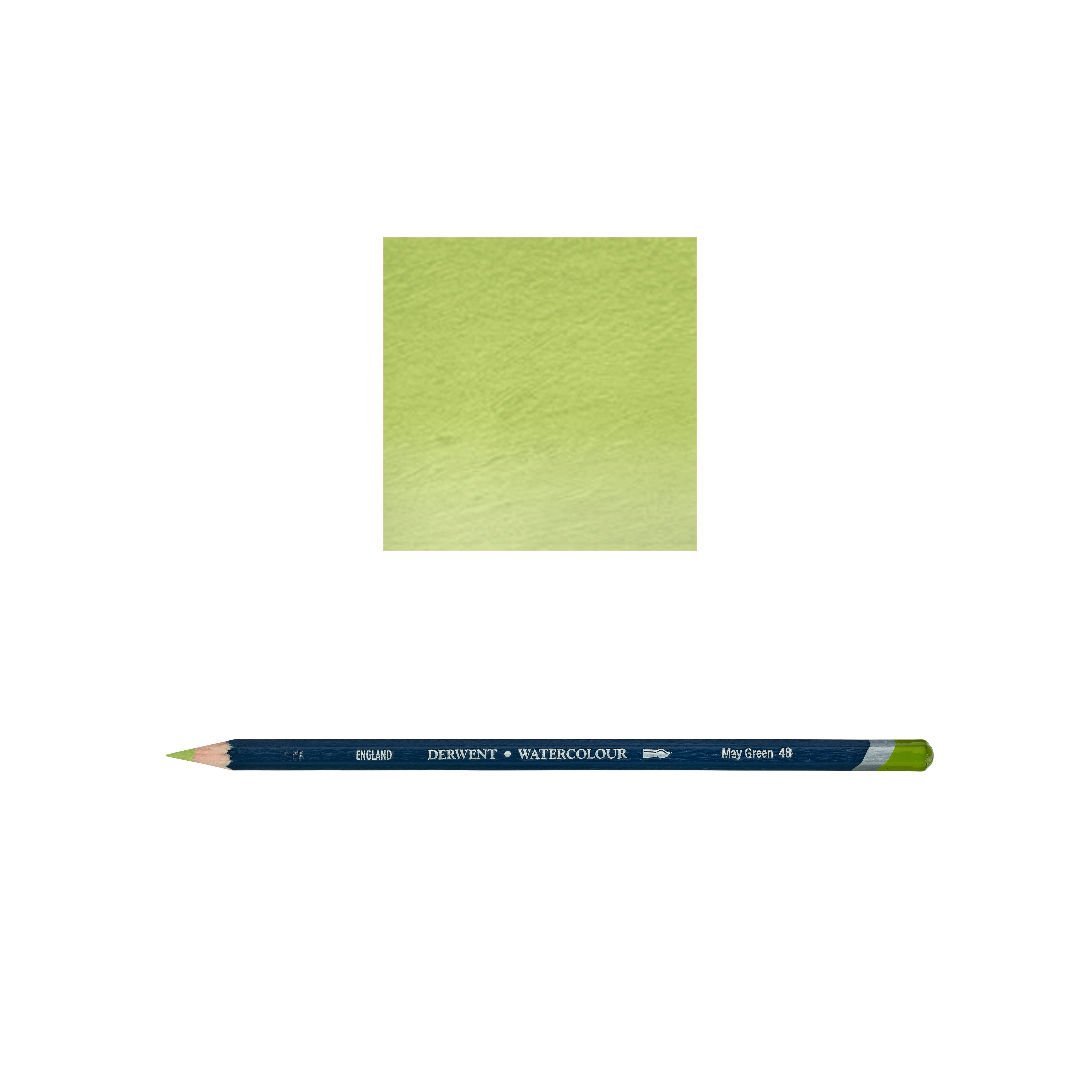 Derwent Watercolour Suluboya Kalemi 48 May Green