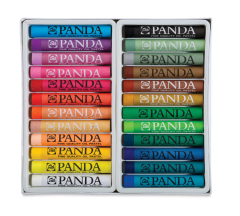 Talens Panda Yağlı Pastel Set 24'Lü