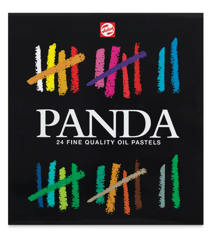 Talens Panda Yağlı Pastel Set 24'Lü