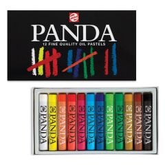 Talens Panda Yağlı Pastel Set 12'Li