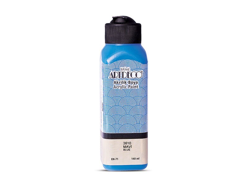 Artdeco Akrilik Boya 140ml Mavi 3610
