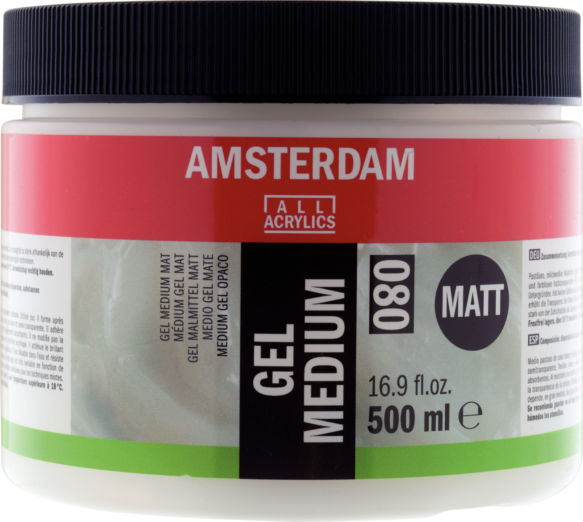 Talens Amsterdam Gel Medium Matt 080 500 ml