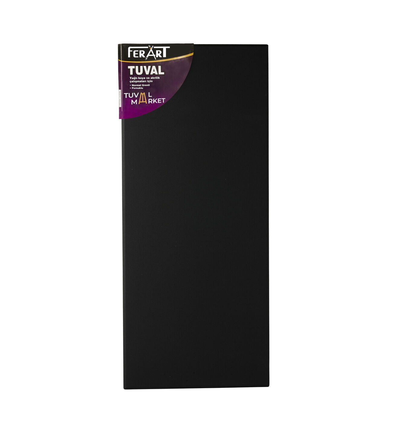 40x100 cm Tuval PRO 3 BLACK