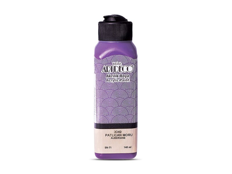 Artdeco Akrilik Boya 140ml Patlıcan Moru 3049