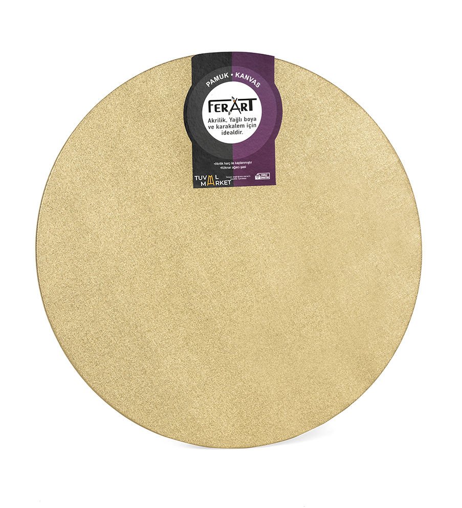 70 cm Yuvarlak Tuval PRO4 GOLD