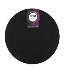 40 cm Yuvarlak Tuval PRO3 BLACK