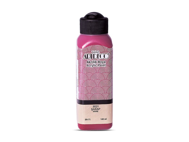 Artdeco Akrilik Boya 140ml Şarap 3021