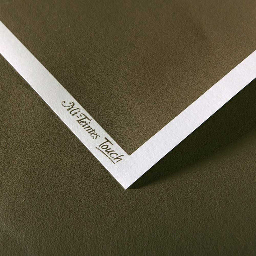 Canson Mi-Teintes Touch Kumlu Pastel Kağıdı 350gr Tobacco 501 50x65cm 5'li Paket