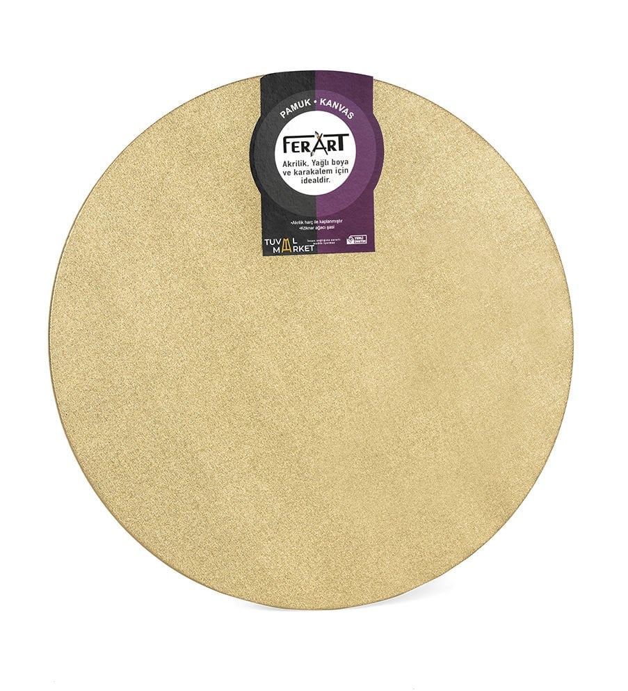 90 cm Yuvarlak Tuval PRO4 GOLD