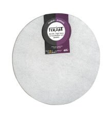 90 cm Yuvarlak Tuval PRO5 SILVER