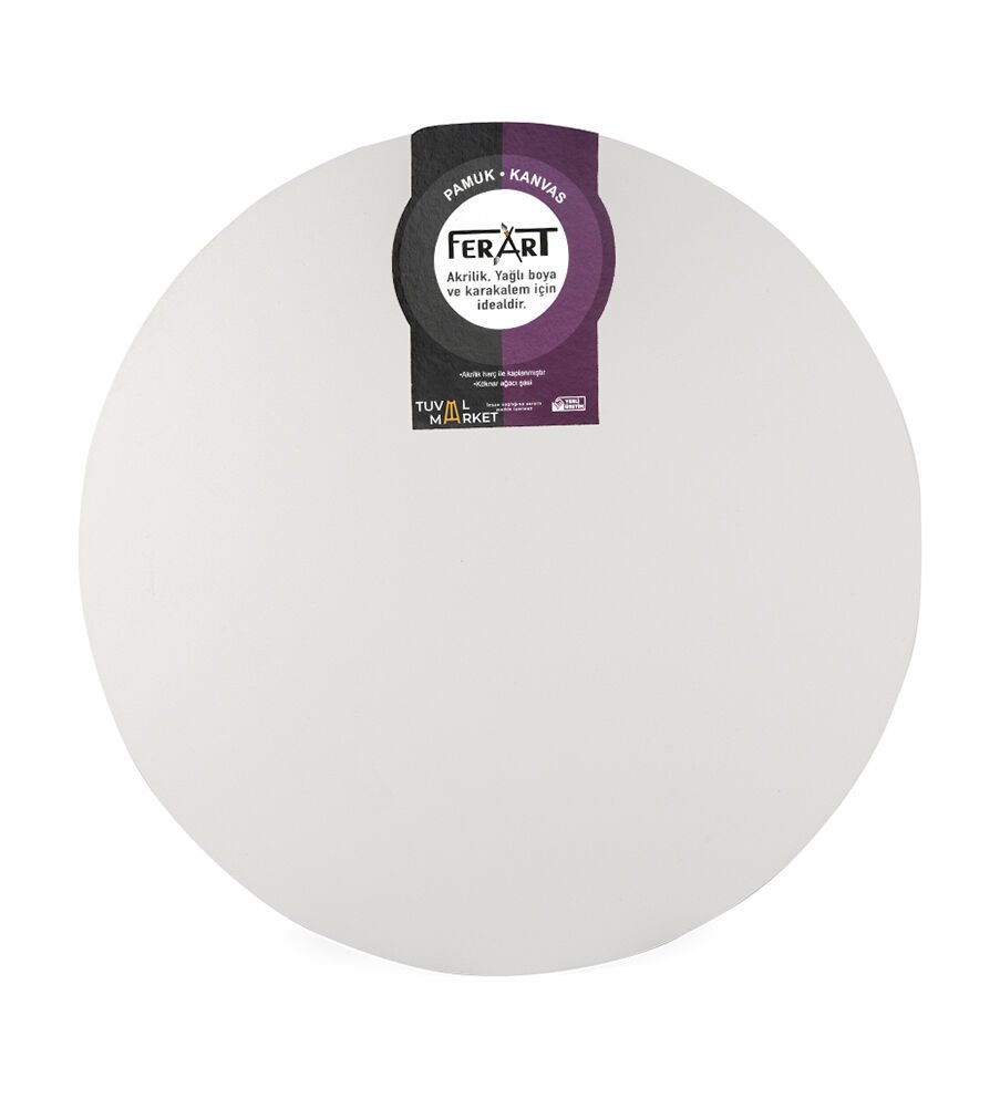 100 cm Yuvarlak Tuval
