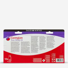 Daler Rowney Georgian WMO Sulandırılabilir Yağlı Boya Selection Set 10 Renk x 37 ml