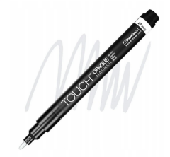 Touch Opaque Marker Su Bazlı Akrilik Kalem Fine Uç 0.8 - 1.3 mm White 24