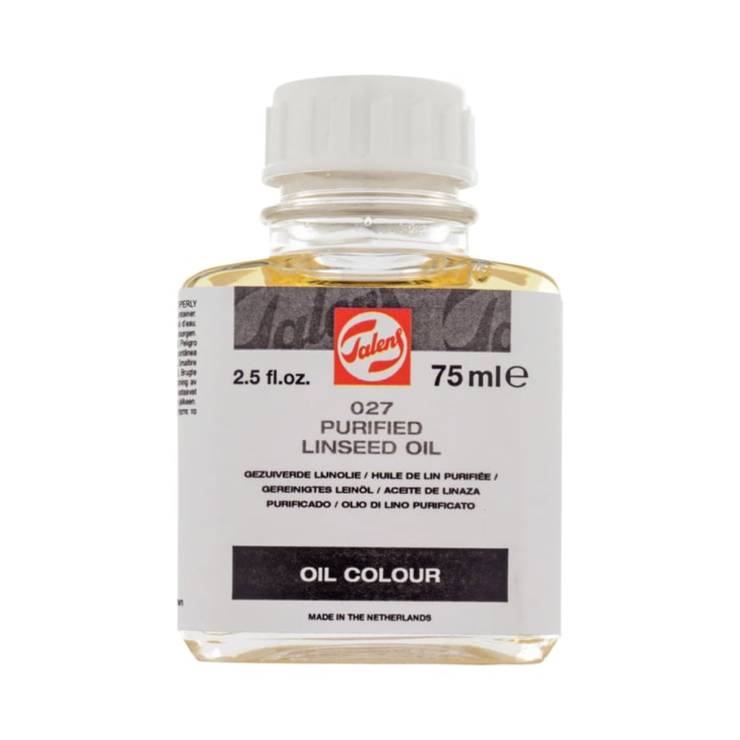 Talens Purified Linseed Oil 027 Saf Keten Tohumu Yağı 75ml