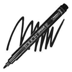 Touch Opaque Marker Su Bazlı Akrilik Kalem Fine Uç 0.8 - 1.3 mm Black 22