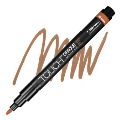 Touch Opaque Marker Su Bazlı Akrilik Kalem Fine Uç 0.8 - 1.3 mm Brown 20