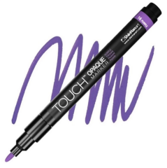 Touch Opaque Marker Su Bazlı Akrilik Kalem Fine Uç 0.8 - 1.3 mm Purple 16