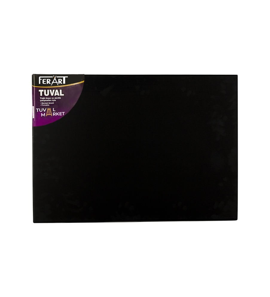 50x70 cm Tuval STD BLACK