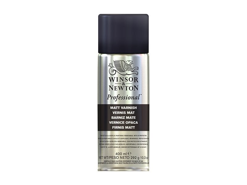 Winsor & Newton Matt Varnish 400ml  (Sprey Mat Vernik)