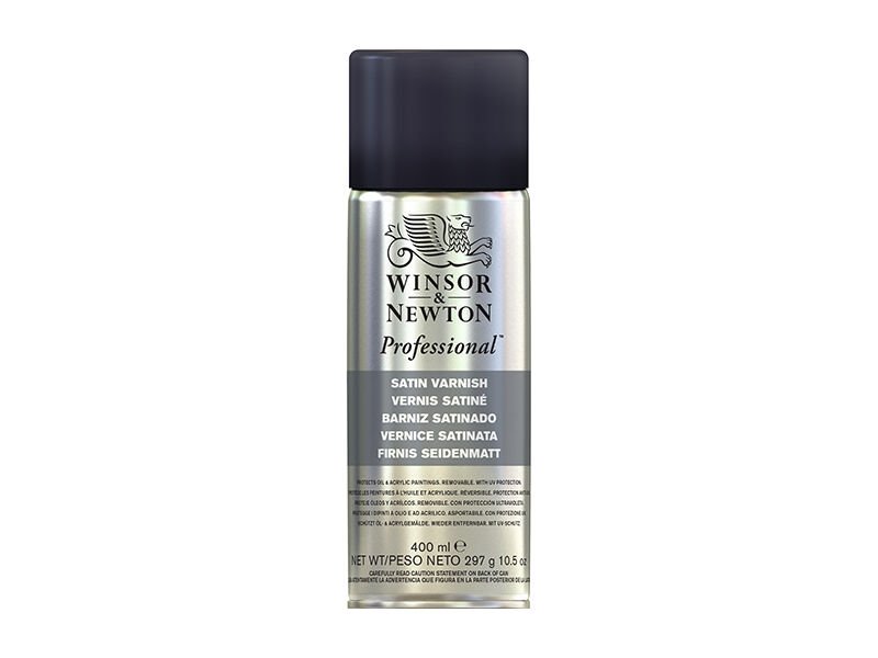 Winsor & Newton Satin Varnish 400ml  (Sprey Saten Vernik)