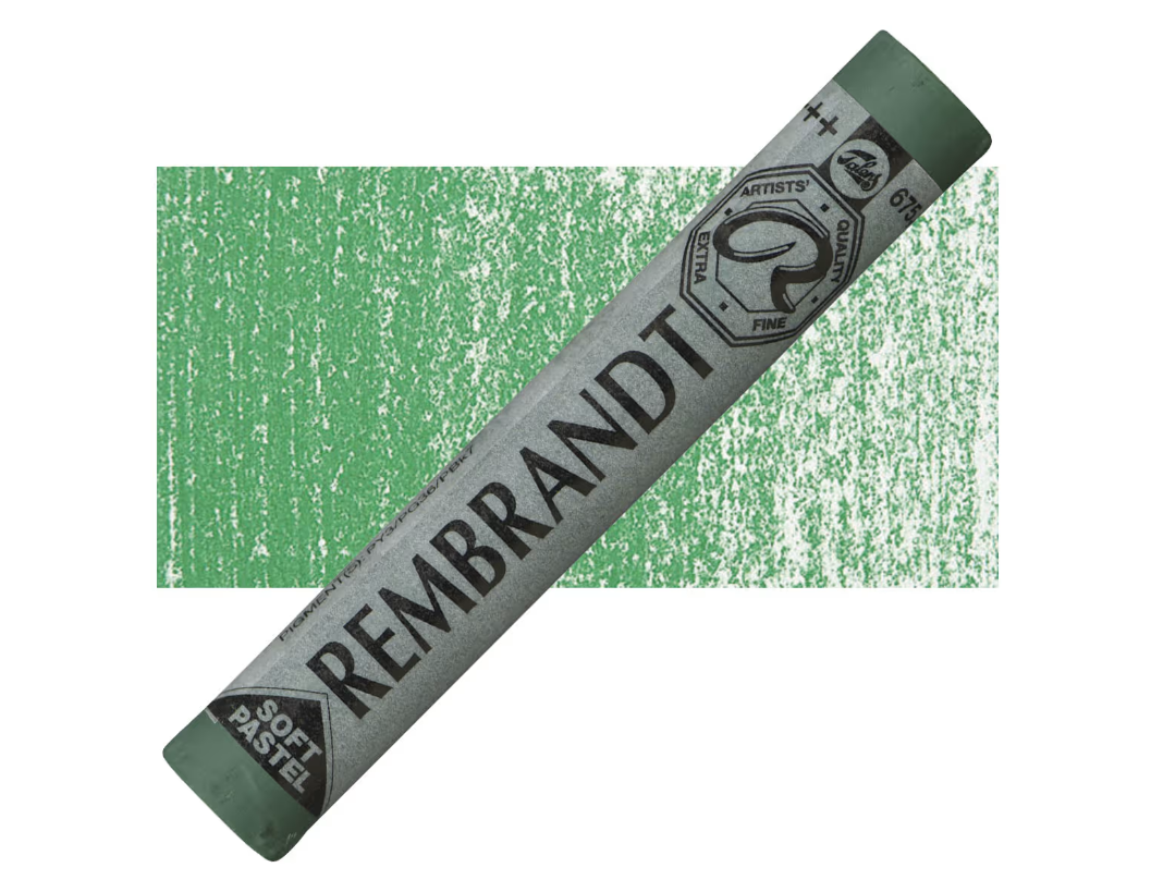 Rembrandt Soft Pastel Phthalo Green 675.3