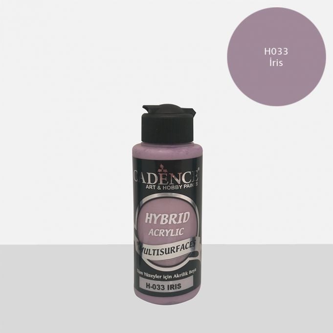 Cadence Hybrid Multisurface Akrilik Boya H-033 Iris120 ml
