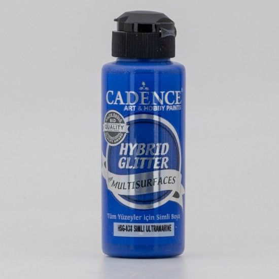 Cadence Hybrid Multisurface Simli Akrilik Boya HSG-038 Ultramarine 120 ml