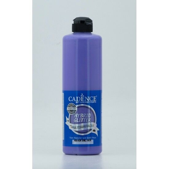 Cadence Hybrid Multisurface Simli Akrilik Boya HSG-034 Mor 500 ml