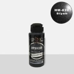 Cadence Hybrid Multisurface Metalik Boya HM-820 Siyah 120 ml