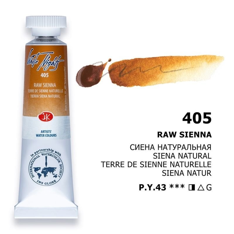 St.Petersburg White Nights Tüp Sulu Boya 10ml 405 Raw Sienna