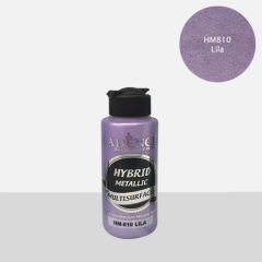 Cadence Hybrid Multisurface Metalik Boya HM-810 Lila 120 ml