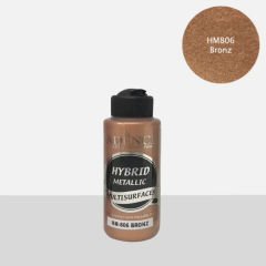 Cadence Hybrid Multisurface Metalik Boya HM-806 Bronz 120 ml
